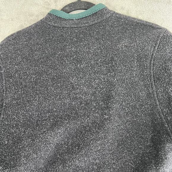 Vintage Austrian Trachten Jacket Omen's 34 Loden Wool Alpaca Boiled Wool Blazer - Picture 9 of 11